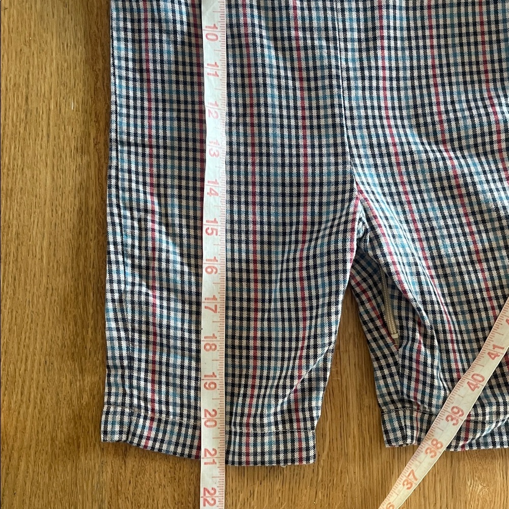 9mo Funtasia Too! Gingham Plaid Duck Embroidered Boy’s Shortall - Picture 8 of 9